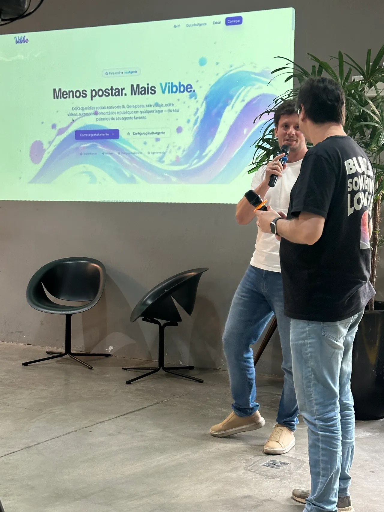 Café com Lovable no Espaço Orbi com Luis Roquette